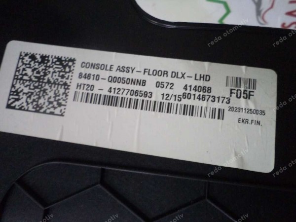 Hyundai İ20 Bayon Orta Ara Konsol 84610-Q0050 NNB 84611-Q0000 CP (KA-120)