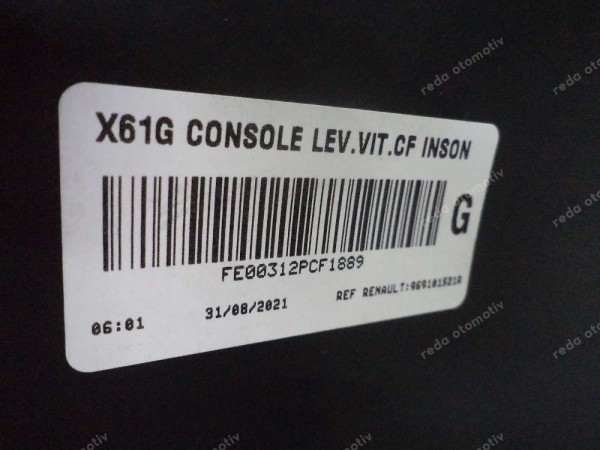 Renault Kangoo 2 Orta Konsol Bakaliti Orj 969101521R YP (KB-130)