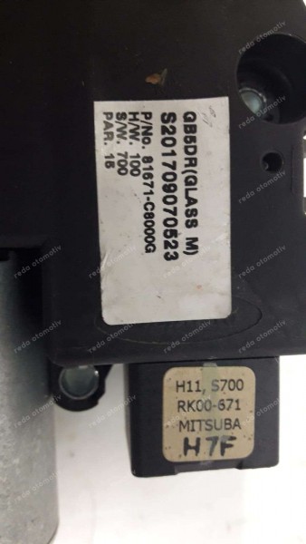 Hyundai İ20 Sunroof Stoperi/Motoru 81671-C8000 CP (DG-127)