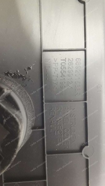 Renault Megane3 Torpido Sağ Yan Kapak 689201533R YP (DA-110)