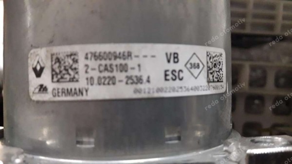 Dacia Lodgy Dokker ABS Beyni 476600946R YP (CI-110)