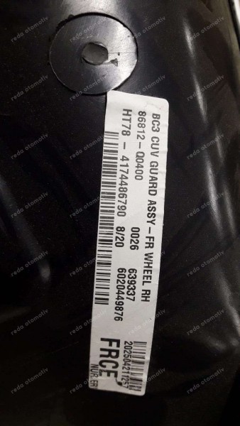 Hyundai Bayon Sağ Ön Çamurluk Davlumbazı 86812-Q0400 86814-Q0400 SP YP (MA-110)