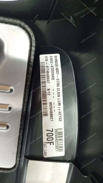 Hyundai İ10 Direksiyon Alt Muhafazası Bakaliti  84852-K7000NNB SP YP (EA-110)