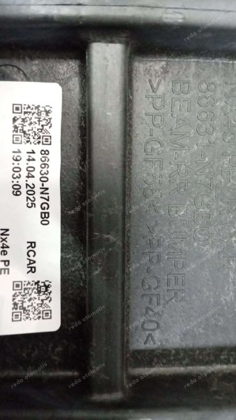 Hyundai Tucson Arka Tampon Demiri Orj. 86631NGB0 86630NGB0 SP YP (AD-110)