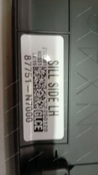 Hyundai Tucson Sol Marşpiyel Kaplaması Orj. 87751N7000 SP YP (İI-120)