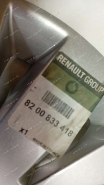Renault Clio 3 15 İnç Jant Kapağı 8200833418 YP (FA-116)