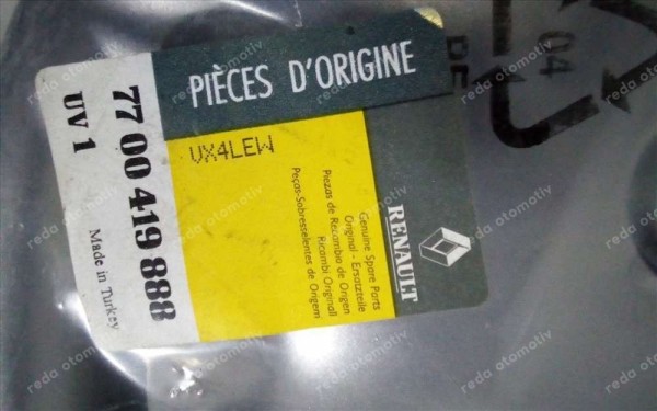 Renault Clio Kangoo R 19 13 İnç Jant Kapağı Orj 7700419888 YP (FA-116)