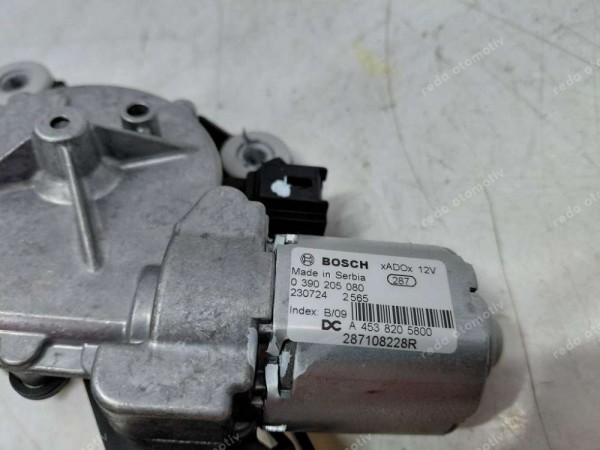 Renault Clio 5 Kadjar Arka Silecek Mekanizması Motoru 287108228R CP (DG-125)