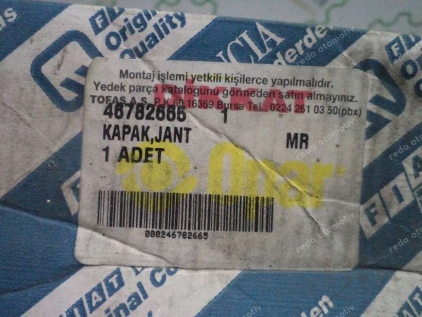 Fiat Marea 15 İnç Jant Kapağı Orj 46782665 YP  YP (FB-118)