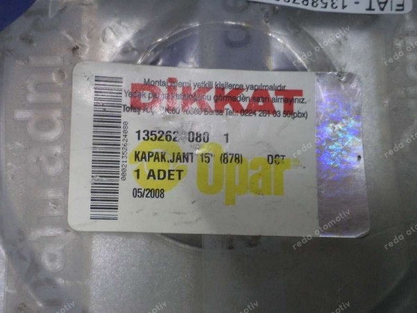 Fiat Ducato 15 İnç Jant Kapağı Orj 13588790980 YP (FB-115)