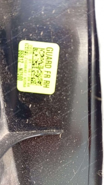 Hyundai Tucson Sağ Ön Çamurluk Davlumbazı 86812-N7500 SP YP (MB-110)