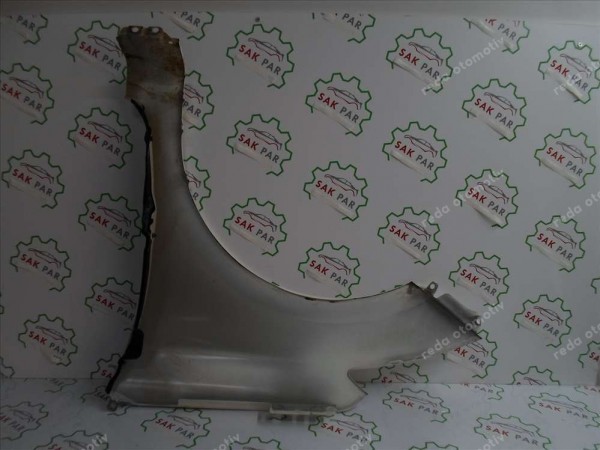 Hyundai İ20 Sağ Ön Çamurluk ve Bakaliti İzolatör (Beyaz) 66321-C8000 84142-C8000 CP (JA-110)