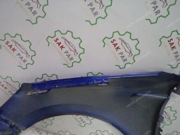 Renault Clio 5 Sağ Ön Çamurluk Mavi Orj 631002838R SP YP HP (JB-110)