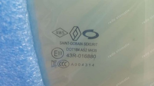 Renault Koleos 2 Sağ Arka Cam 823005686R YP (Gİ-130)