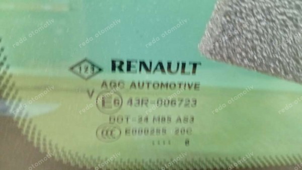 Renault Scenic 3 Sol Arka Kelebek Camı 833071318R YP (GI-130)