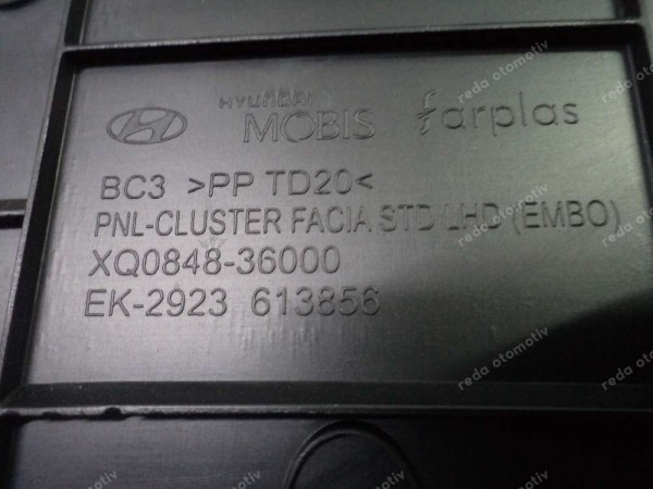 Hyundai İ20 Bayon Gösterge Paneli Üst Şapka Orj 84835-Q0000 YP SP (GF-120)