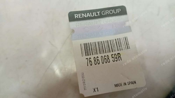 Renault Kangoo Sağ Sürgülü Yan Kapı Üst Fitili 768606859R YP (F2)