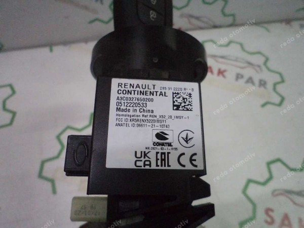 Dacia Jogger Direksiyon Mili Kolonu Orj 488109473R 488106328R SP YP (İG-120)