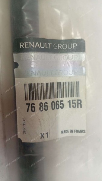 Dacia Dokker Sürgülü Kapı Direk Üst Fitil Sol  768606515R YP (F1)