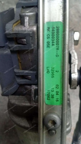 Renault Megane3 Fluence Ön Cam Silecek Mekanizması Ve Motoru 288000007R CP (EG-110)