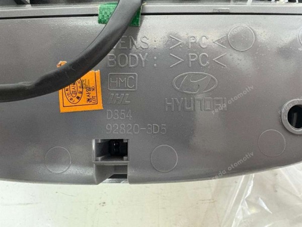 Hyundai Sonata Tavan Lambası Orj. 92820-3D5 YP (FC122)