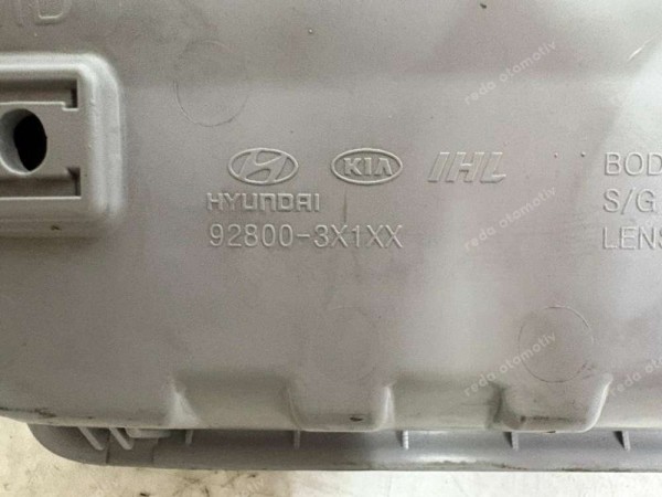 Hyundai Elantra Ön Konsol Tavan Aydınlatması Sunrooflu Orj. 92800-3X100TX 928003X1XX CP (FC122)