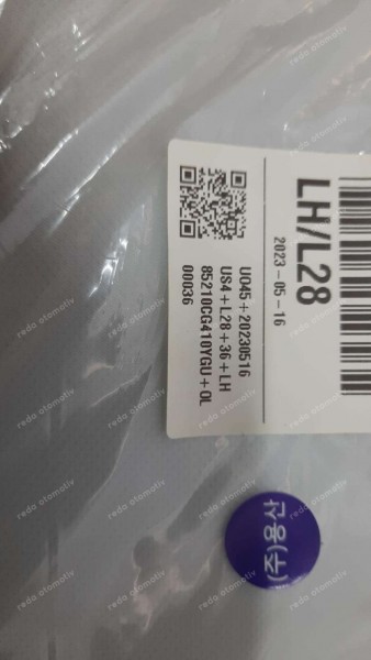 Hyundai Staria Sol Güneşlik 85210-CG410 SP YP (IE-122)