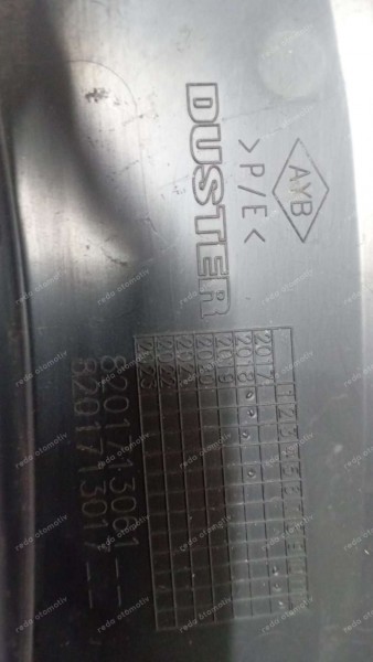 Dacia Duster Sol Ön Çamurluk Koruma Bandı Bakaliti (Ufak) Dodik Ek Parça 8201713017 CP (CB-120)