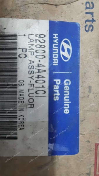 Hyundai Starex H1 Tavan Lambası Orta Florasan Lambası Orj. 92800-4A4201CI YP (FC-120)