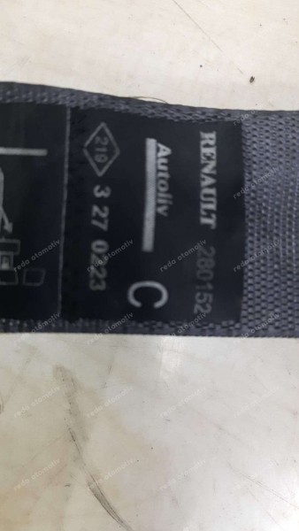 Renault Laguna Arka Orta Emniyet Kemeri Amb 280152 YP (DB-120)