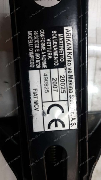 Fiat Fiorino Araç Kaldırma Krikosu Amb 51883060 YP (BG-120)