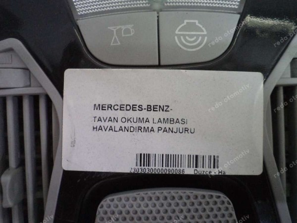 Mercedes Man Tavan Okuma Lambası Havalandırma Panjuru CP (FB-123)