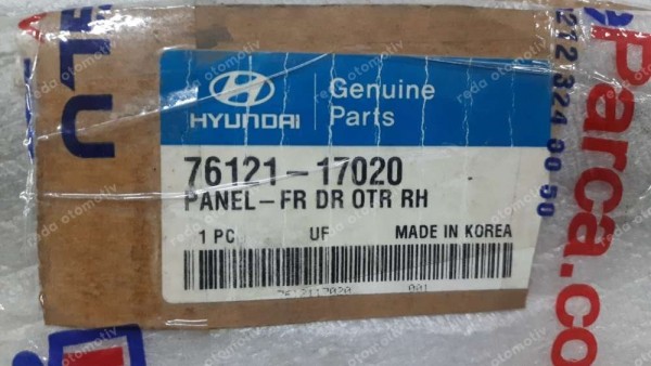 Hyundai Matrix Sağ Ön Kapı Sacı 76121-17020 YP (FE-110)