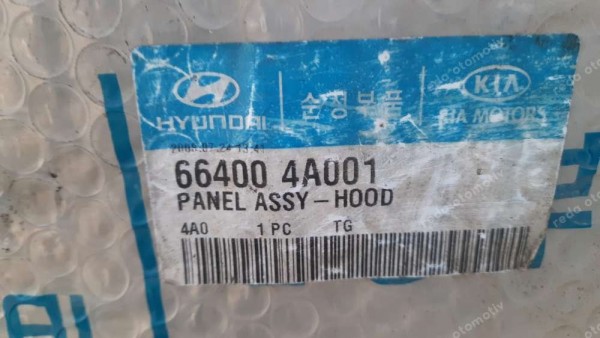 Hyundai Starex Motor Kaputu 66400-4A001 YP (FE-109)