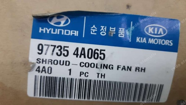 Hyundai Strarex Klima Fan Davlumbazı Çerçeve 97735-4A065 YP (HF-120)