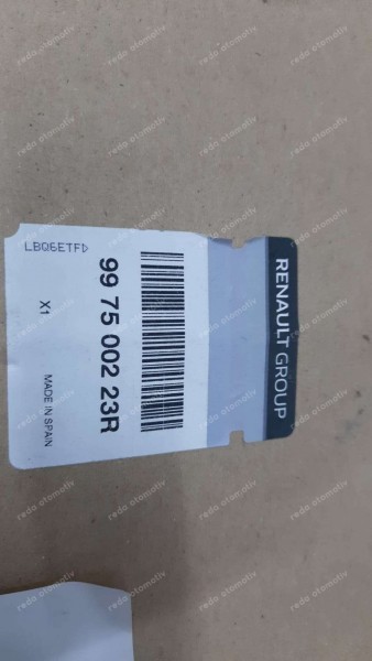 Renault Zoe Kriko Seti Köpüğü Orjinal 997500223R YP (BG-120)