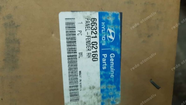 Hyundai Atos Sağ Ön Çamurluk Delikli 66321-02160 YP (Gİ-109)