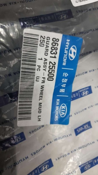 Hyundai Accent Sol Ön Paçalık 86831-25500 YP (FD-130)