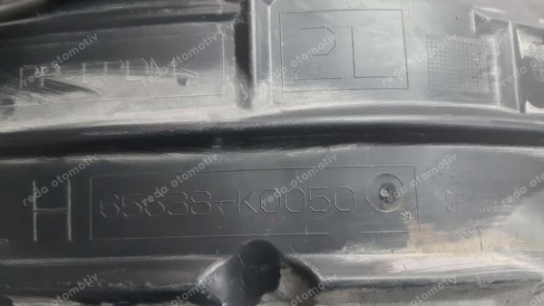 Toyota Yaris Hybrid Sol Arka Çamurluk Davlumbazı 65638-K0050  CP (GC-110)