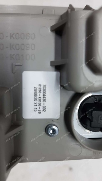 Toyota Yaris Hybrid Croos Tavan Lambası Aydınlatması 81260-K0100 CP (FB-121)