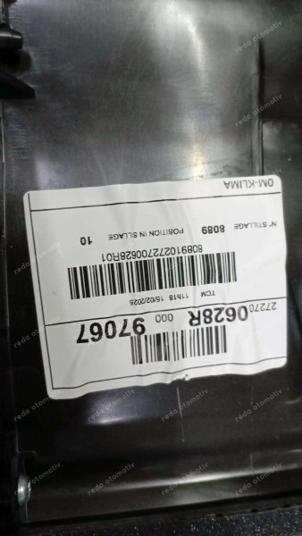 Renault Megane 4 Kalorifer Kutusu 272700628R CP (AE-130)