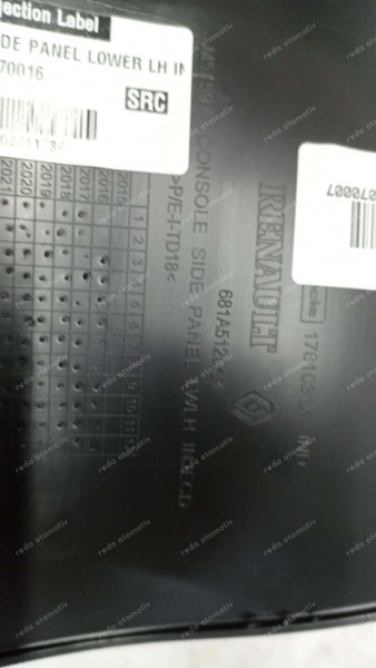 Renault Megane 4 Konsol Suportu Sol 681A51205R CP (BH-110)