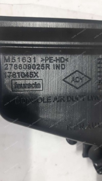 Renault Megane 4 Hava Kanalı Borusu 278609025R CP (AB-110)