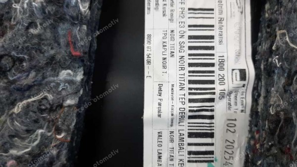 Renault Megane 4 Sağ Ön Kapı Döşemesi 545010278R HP CP (FE-120)