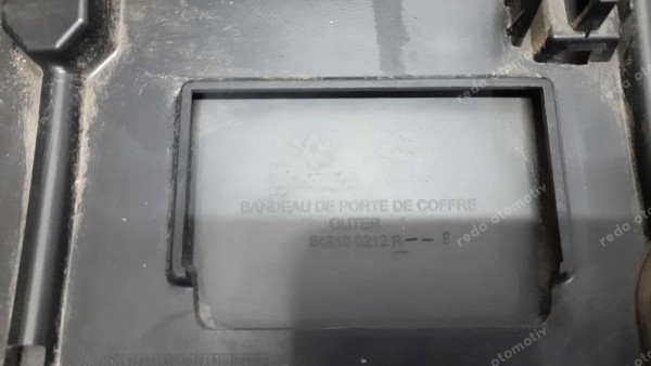 Renault Megane 4 Arka Bagaj Kapak Bandı 848109140R CP (GC-130)