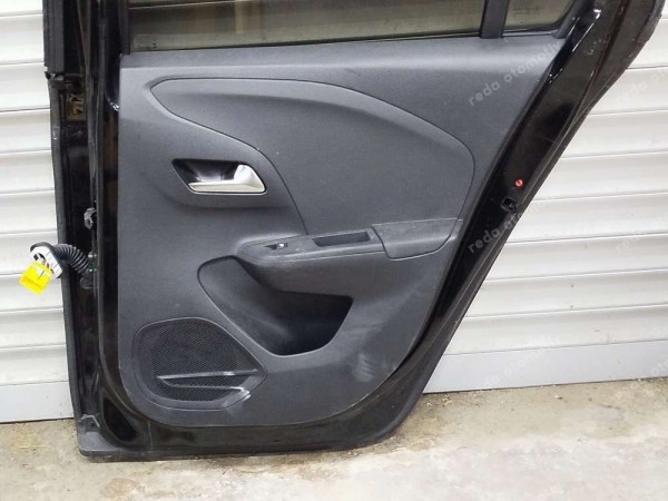 Opel Corsa F Sağ Arka Kapı Dolu (Siyah) 9837705980 SP HP (BC110)