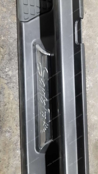Hyundai Santa Fe 2007-2012 Style Black Siyah Yan Basamak 86512-C8700 YP (İI-150)