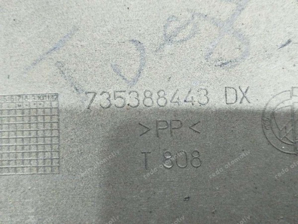 Fiat Doblo 2 Arka Tampon Sağ Köşesi 735388443 ORJ. CP (BB110)