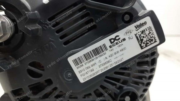 Renault Megane 4 Şarj Dinamosu Alternatör 231006293R SP YP (CG-120)