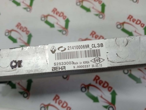 Renault Fluence 1.6 Motor Su Radyatörü Orjinal YP (HD-140)